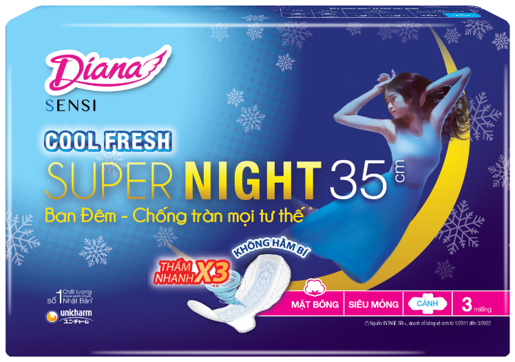 Diana SENSI Cool Fresh Supernight